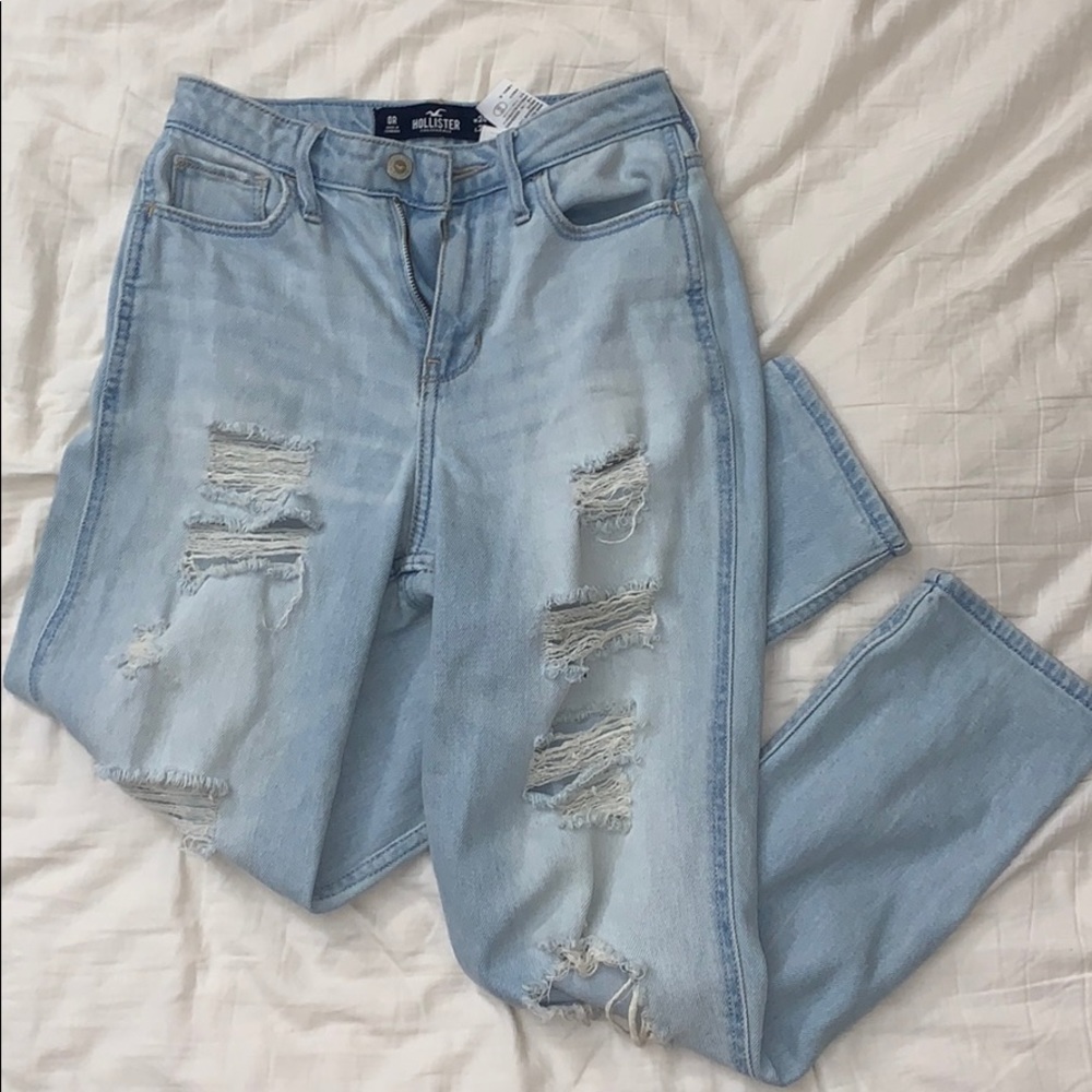 ripped mom jeans